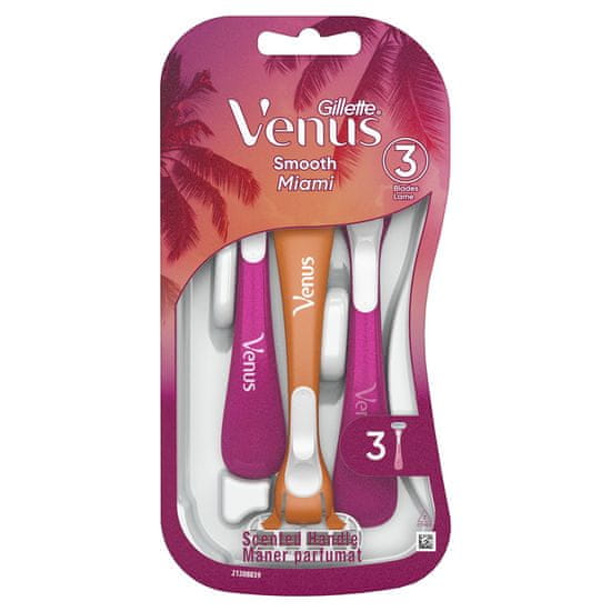 Gillette Britvice za jednokratnu upotrebu Venus Miami Vibes, 3/1