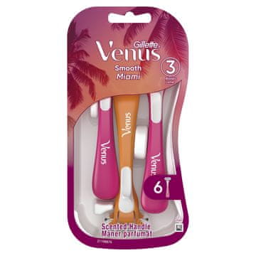 Gillette Britvice za jednokratnu upotrebu Venus Miami Vibes, 6/1