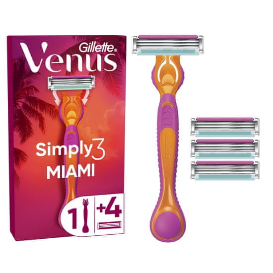 Gillette Simply Venus Hybrid Miami Vibes Razor