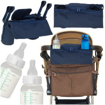 Ikonka Aga Organizator za boce Tamno plava