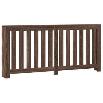 Vidaxl Pokrov za radijator hrasta sonome 175x20x82cm konstruirano drvo