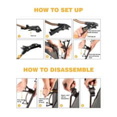 KingCamp Ultralagani sklopivi kamp krevet KC3986 190 x 64 x 12 cm, plavi