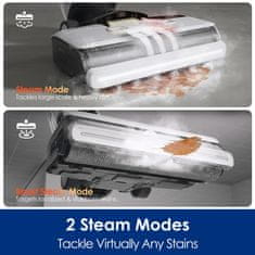 Tineco FLOOR ONE S7 Steam bežični usisavač i parni čistač, iLoop senzor, HyperSteam 140°C, bijeli