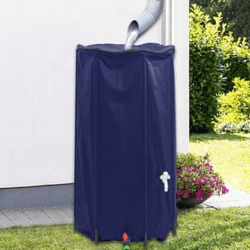 Vidaxl Sklopivi spremnik za vodu sa slavinom 100 L PVC