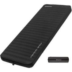 KingCamp Premium samonapuhavajuća pjenasta podloga za spavanje za jednu osobu 198 x 76 x 7,5 cm, crna, KM2001