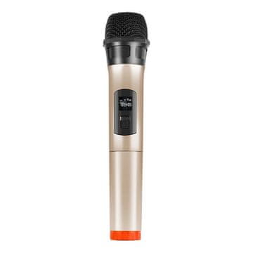 Puluz PU628J UHF bežični mikrofon, zlatni