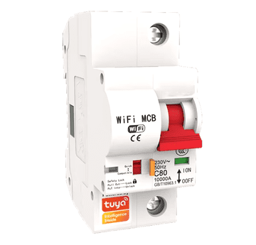 MXM WiFi osigurač 40A – Tuya, 1-polni, s zaštitom od kratkog spoja