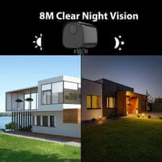 Secutek Bežična WiFi minikamera D6-WiFi Bijela