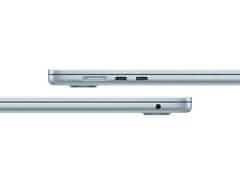 Apple Prijenosno računalo MacBook Air 15, nebesko plavo, 38,9 cm (15,3), M4 10C CPU/10C GPU, 16 GB, 256 GB, macOS (mc7a4cr/a)