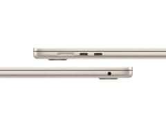 Apple Prijenosno računalo MacBook Air 15, Starlight, 38,9 cm (15,3), M4 10C CPU/10C GPU, 16 GB, 256 GB, macOS (mw1j3cr/a)