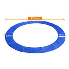 Aga Pokrivač za opruge na trampolinu 220 cm Plavi