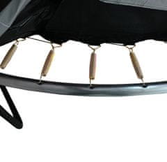 Aga SPORT EXCLUSIVE Trampolin 250 cm Siva + zaštitna mreža + ljestve