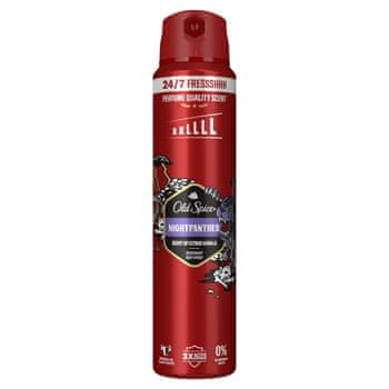  Old Spice Night Panther dezodorant v spreju, 250 ml