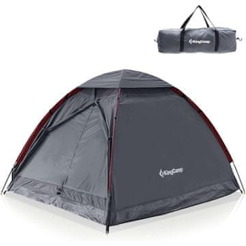 KingCamp Ultralagani kamping šator Mondome II za 2 osobe, 210 x 180 x 130 cm