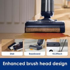 Tineco FLOOR ONE S5 bežični usisavač za mokro i suho čišćenje, iLoop senzor, crni