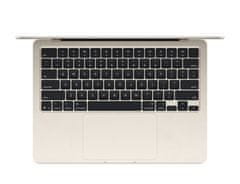 Apple Prijenosno računalo MacBook Air 13, Starlight, 34,5 cm (13,6), M4 10C CPU/8C GPU, 16 GB, 256 GB, macOS (mw0y3cr/a)