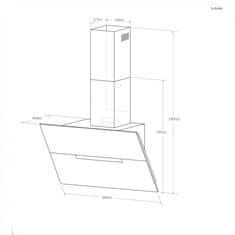 HAIER HADG6CBS4BWIFI ID Link kuhinjska napa, crna