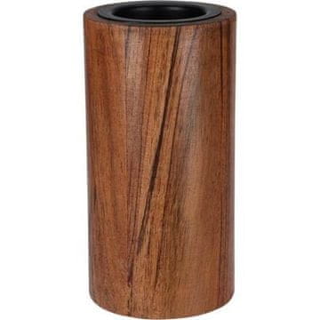 HOMESTYLING Držač za svijeće za čajne svjećice KO-A93000400 dia. 6 x 14 cm drveni