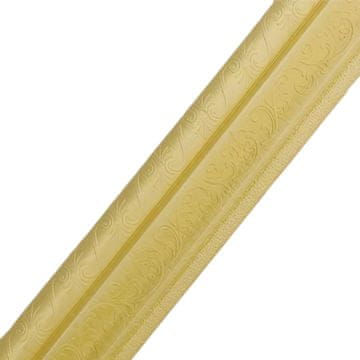 HOME & MARKER® 3D samoljepljiva zidna lajsna 2,25 m, vodootporna, fleksibilna XPE pjena – za kuhinje, kupaonice i dekoraciju zidova | LINAWALL