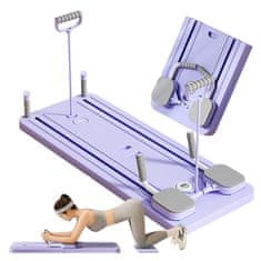 SOLFIT® Pilates ploča za kućni trening, prijenosna sprava za cijelo tijelo s podesivim otporom | PILARAFIT