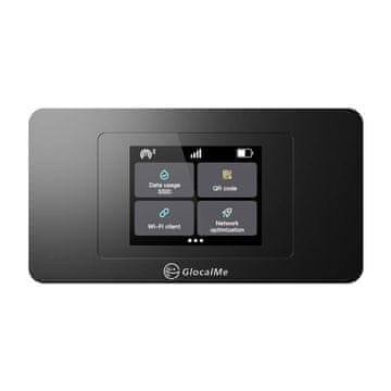 MojPlanet GlocalMe Duoturbo Prijenosni 4G/LTE Wi-Fi ruter Cloud SIM