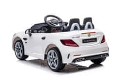 PRINCE TOYS Mercedes SLC 300 auto, na akumulator, 10,8 V, bijeli (704)