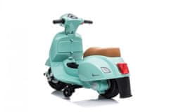 PRINCE TOYS Vespa mini motor, 6 V, mentol zelena (H1)
