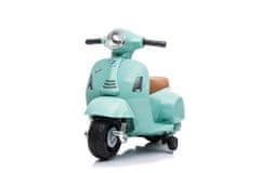 PRINCE TOYS Vespa mini motor, 6 V, mentol zelena (H1)