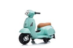 PRINCE TOYS Vespa mini motor, 6 V, mentol zelena (H1)