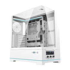 darkFlash Kućište za računalo Darkflash DY450 bez ventilatora (bijelo)