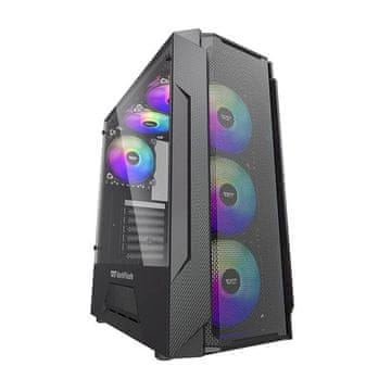 darkFlash Kućište za računalo Darkflash LEO (crno)