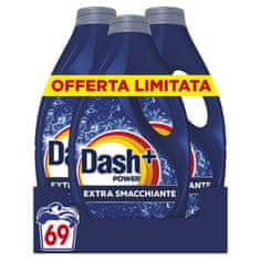 Dash Power+ Extra gel za pranje rublja, 69 pranja, 3,1 L