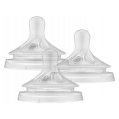 Philips Avent SCY960/03 Silikonska duda varalica multipack, br. 3,4 i 5, Prirodni odgovor