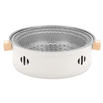 HOME & MARKER® Prijenosni mini roštilj na ugljen, kompaktni BBQ za kampiranje i vrt | GRILLSTER