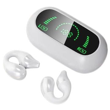 VYZIO® Bežične slušalice s koštanom provodljivošću – Bluetooth 5.3, LED indikator, HiFi zvuk | PROTUNIO