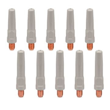 Vixson Mlaznice za pištolj za zavarivanje 10 kom – neljepljivi premaz, bakar, visoka temperatura | VERLAMKO