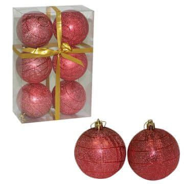 Denis Kuglice 8cm, 6/1 pak crvene