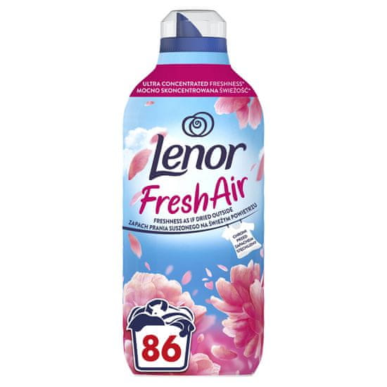 Lenor Omekšivač za rublje Fresh Air Pink Blossom, 86 pranja
