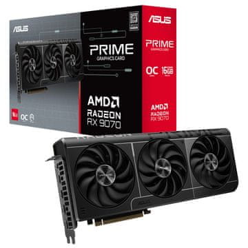 ASUS Prime Radeon RX 9070 GDDR6 OC (PRIME-RX9070-O16G) gaming grafička kartica