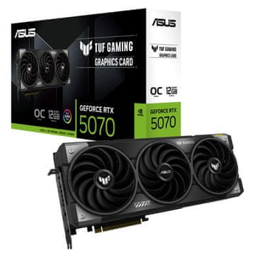 ASUS TUF Gaming GeForce RTX 5070 12GB GDDR7 OC (TUF-RTX5070-O12G-GAMING) gaming grafička kartica
