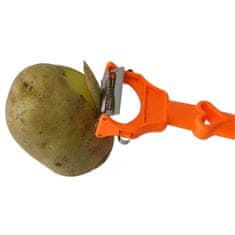 HOME & MARKER® Višenamjenski komplet kuhinjskih pripomočaka, 3-u-1 guljač i sjeckalica za povrće | PEELANI