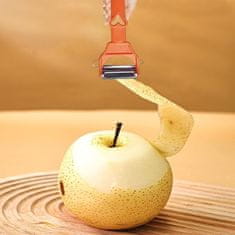 HOME & MARKER® Višenamjenski komplet kuhinjskih pripomočaka, 3-u-1 guljač i sjeckalica za povrće | PEELANI