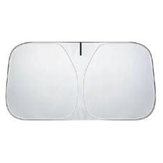 JOIRIDE® Četveroslojno preklopno auto sjenilo 145×80 cm, UV zaštita i reflektirajuća zaštita od topline | SUNDEO