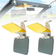 JOIRIDE® UV antirefleksna zaštita za vožnju, blokira sunce i odbljeske, univerzalno pristajanje za automobil | VISORIX