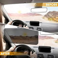 JOIRIDE® UV antirefleksna zaštita za vožnju, blokira sunce i odbljeske, univerzalno pristajanje za automobil | VISORIX