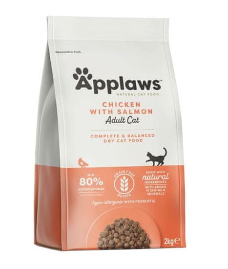 Applaws Adult Cat Chicken & Salmon hrana za mačke, 2 kg