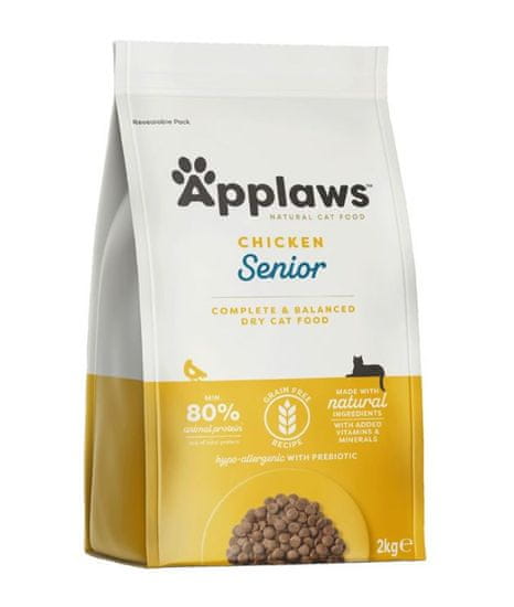 Applaws Senior Cat Chicken hrana za mačke, 2 kg