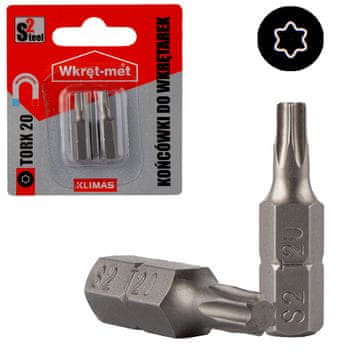 Bit odvijača TIP TORX-20 S2