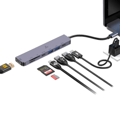 S-box Hub adapter H-999 7u1 USB-C