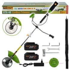 Procraft Akumulatorska motorna kosa ATA-40C